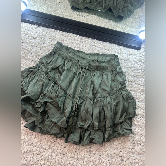 Aerie Tiered N Silky Mini Skirt - Picture 1 of 2